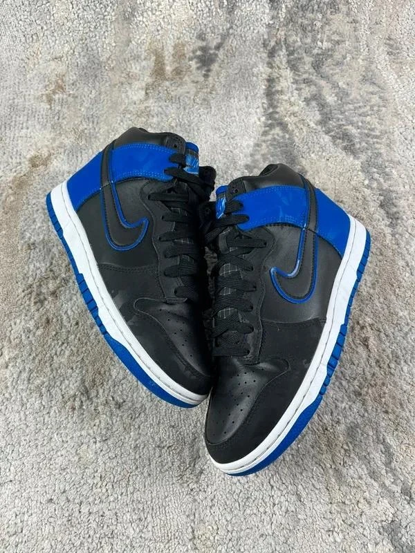 Nike Retro Dunk High Black Navy Blue Camo Royal Sneakers Size 40EU – photo 2